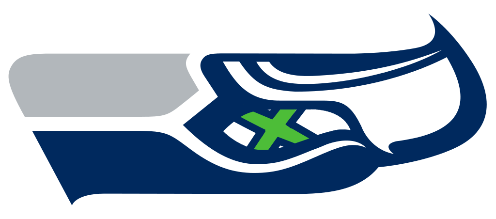 Seattle Seahawks New Logo By Coolshallow - Seattle Seahawks New Logo (1024x452)