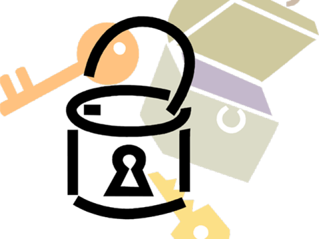 Lock Clipart Lockbox - Lock Clipart Lockbox (640x480)
