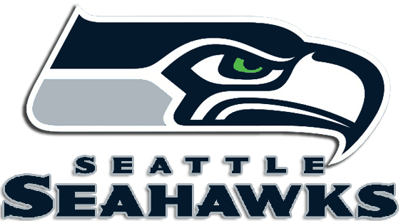 Seattle Seahawks Png Transparent Image - Seattle Seahawks Small Window Cling - (562x310)