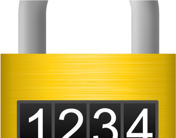 Lock Clipart Password - Combination Lock (640x480)