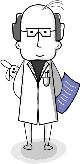 Lab Usability Testing - Cartoon (663x805)