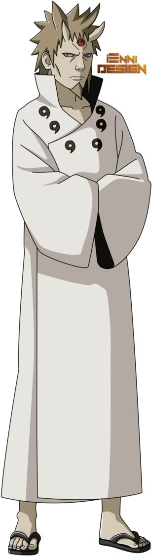 Hagoromo Otsutsuki By Iennidesign - Kaguya Png (692x1154)