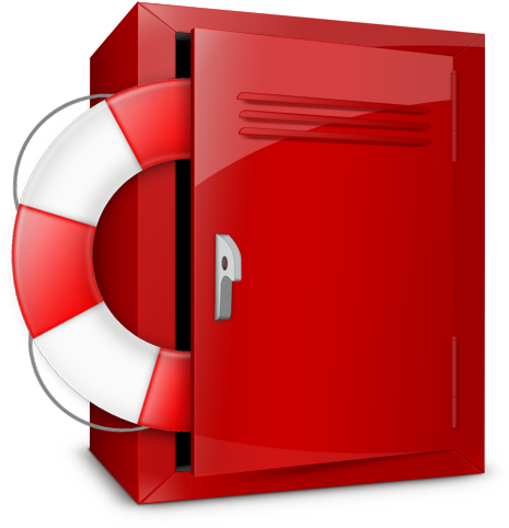 Help, Locker Icon - Database Schema (512x512)