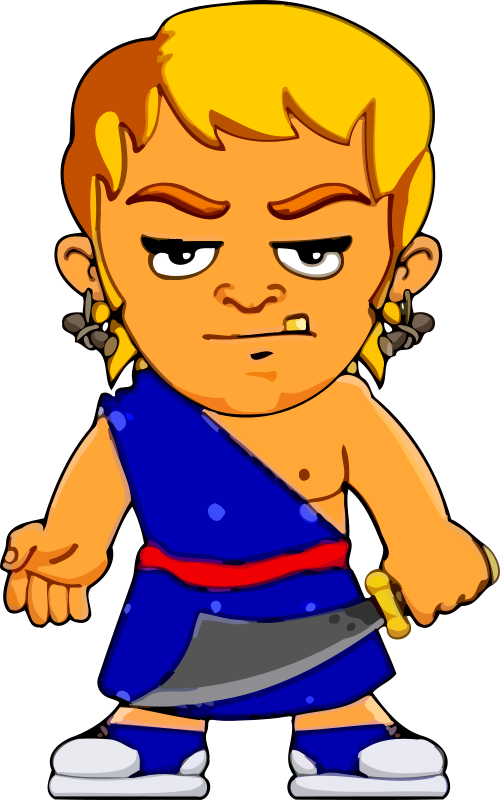 Clipart Cartoon Man - Cartoon (500x800)