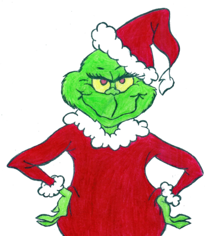 Build The Grinch A Heart Party - Free Grinch Clip Art (440x480)