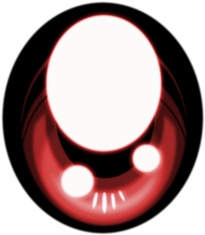 Red Eyes Clipart Anime Eye - Anime (512x512)