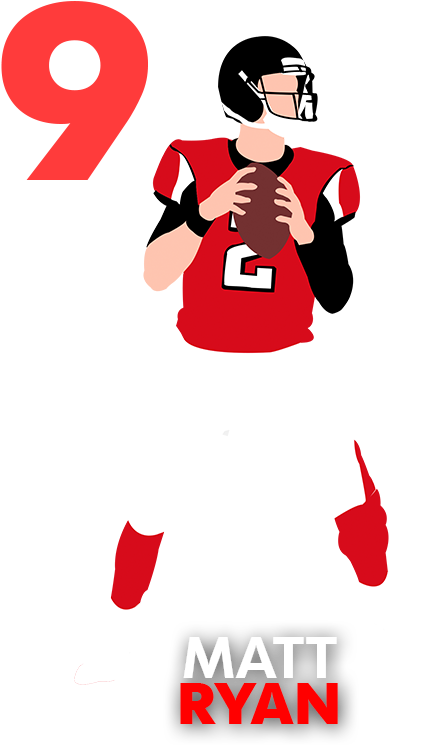Read Up On More Quarterbacks Below - Matt Ryan Clipart (528x752)