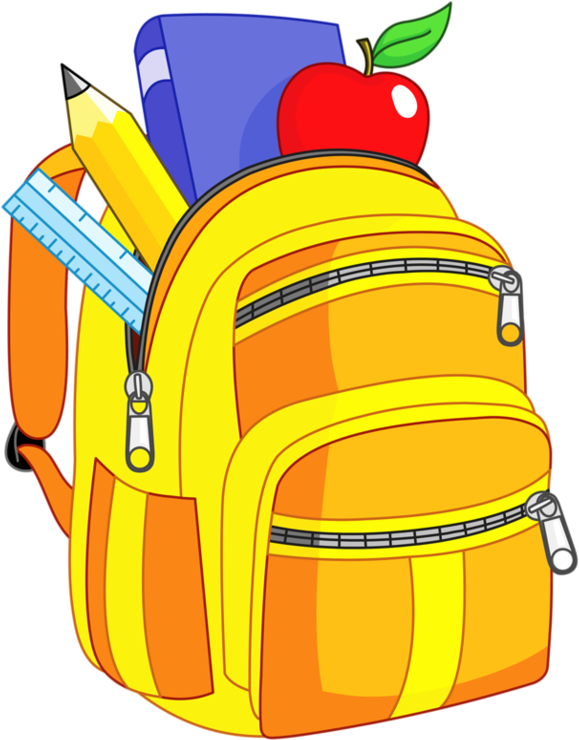 Crayons De Couleurs,articles D Ecole - School Supplies Clipart (600x764)