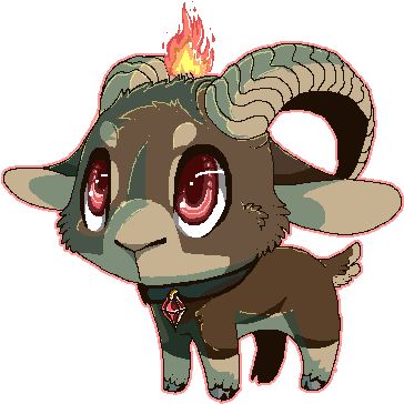 Goat Head Clipart Goat Head Clipart - Cute Aries Png (474x402)