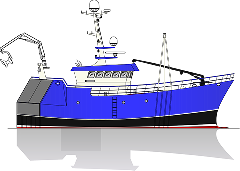 50m Twin Rig Trawler - Fishing Trawler (480x342)