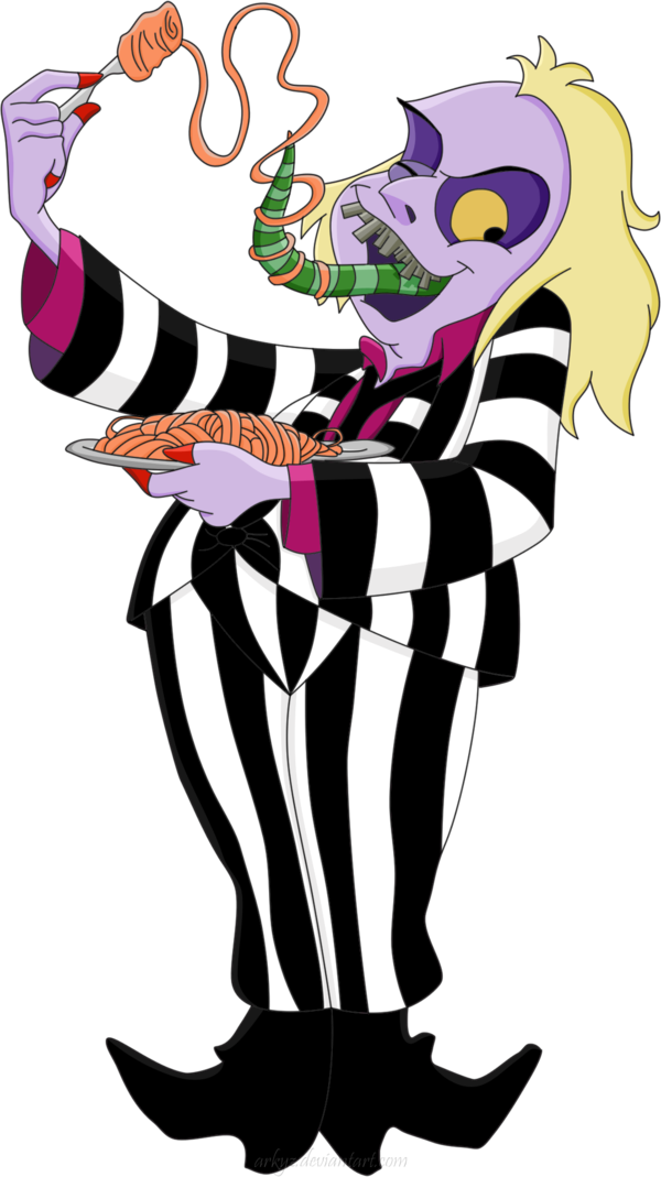 Spaghetti Twirl By Arkyz - Beetlejuice Cartoon Spaghetti (1121x1998)