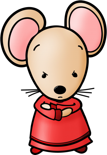 Mad Mouse Color Wwt - Cartoon (364x500)