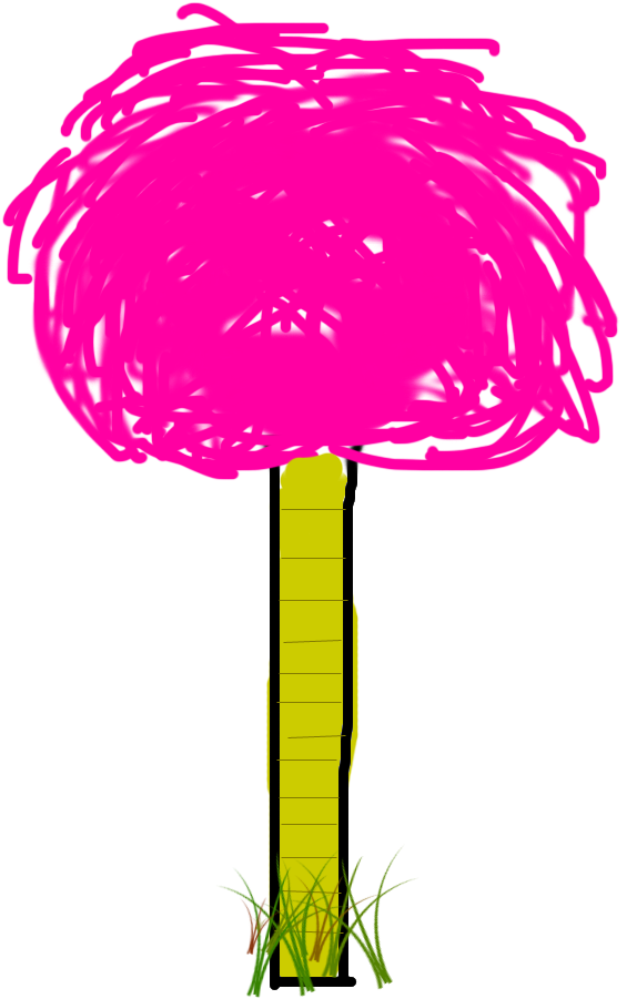 Truffula Tree - Truffula Tree Png (736x1074)