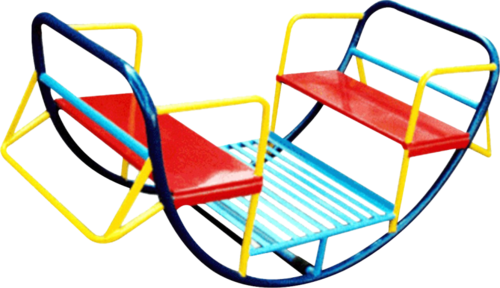 Rocking Boat Seesaw - Playground (500x288)