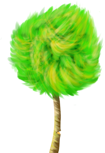 Truffula Trees Drawing - Truffula Tree Png (500x500)