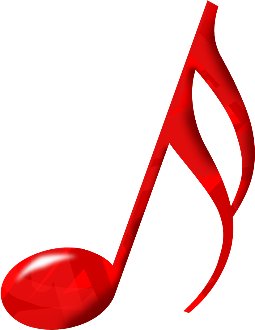 Musical Note Music Download Clip Art - Red Music Note Transparent Background (1600x1200)