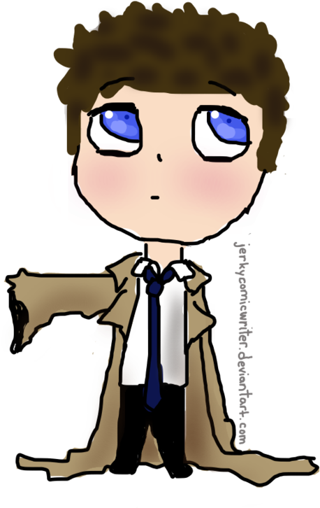 Lil Baby Castiel Supernatural - Baby Castiel Transparent (894x894)