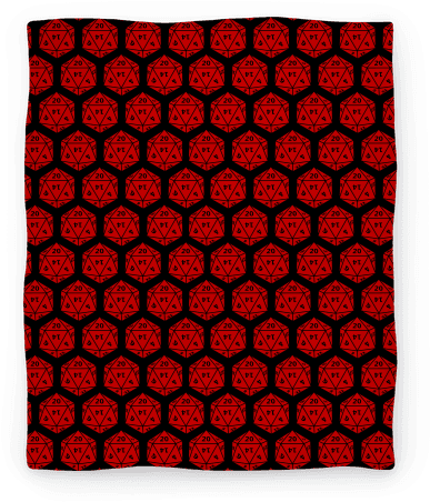 D20 Blanket Blanket - Hexagon (484x484)