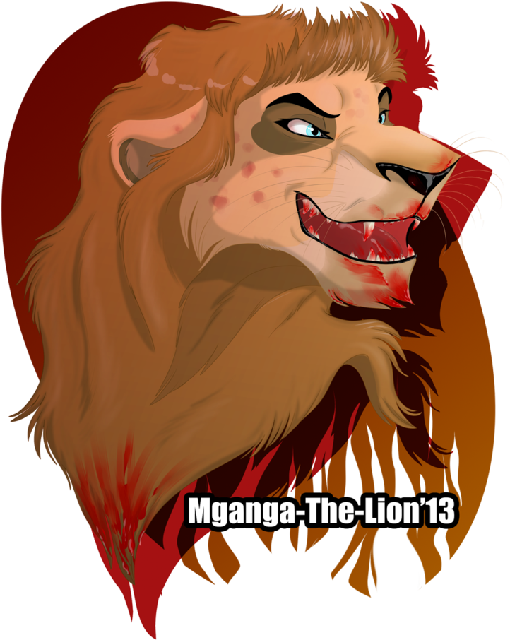 By Mganga The Lion - Illustration (807x989)