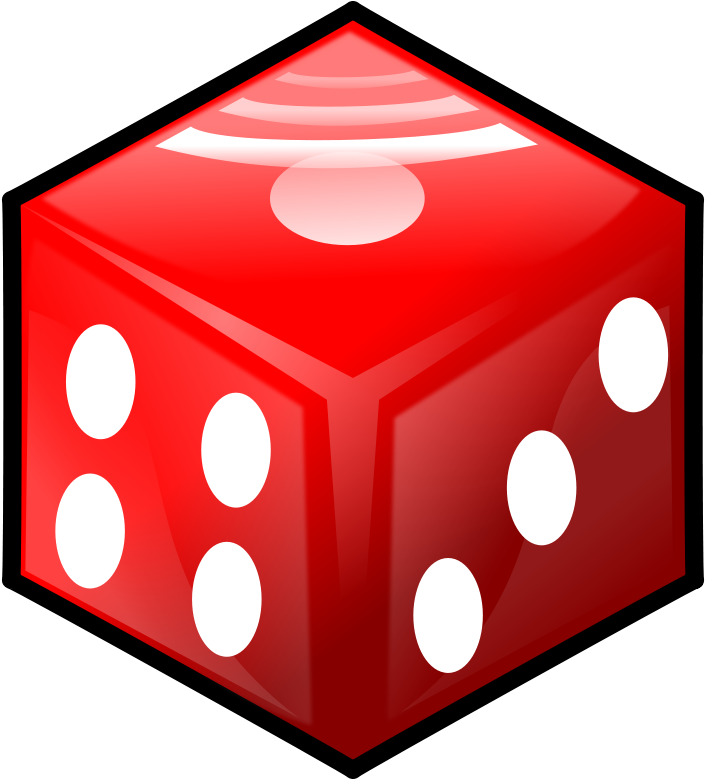 Similar Clip Art - Dice Clipart (714x800)