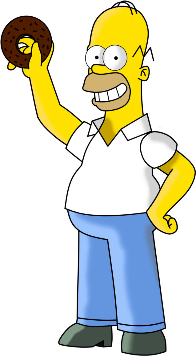 Homer Simpson By 4eyez95 - Comics - (672x1188) Png Clipart Download. 