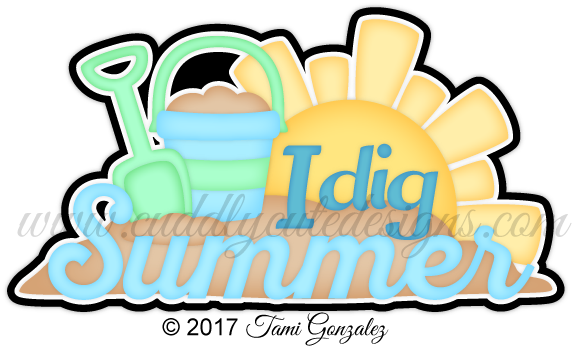Summer Dog Days Brand Clip Art - Summer Dog Days Brand Clip Art (600x600)