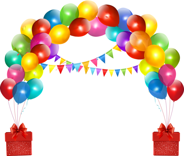 Ballons,png,tube - Balloons Clip Art (600x510)