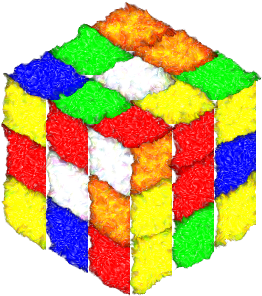 Cube Clipart Rubix Cube - Remix Cube (600x424)