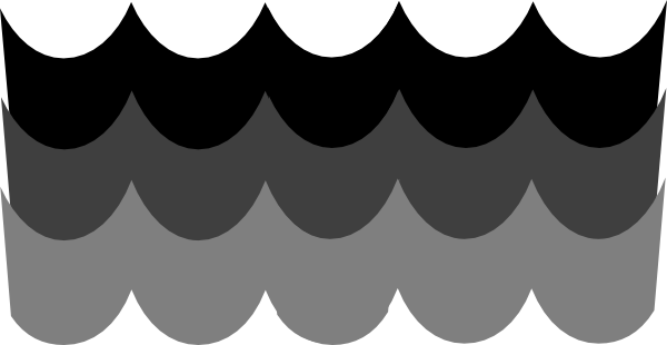Wave Pattern Clip Art At Clker - Wave (600x310)