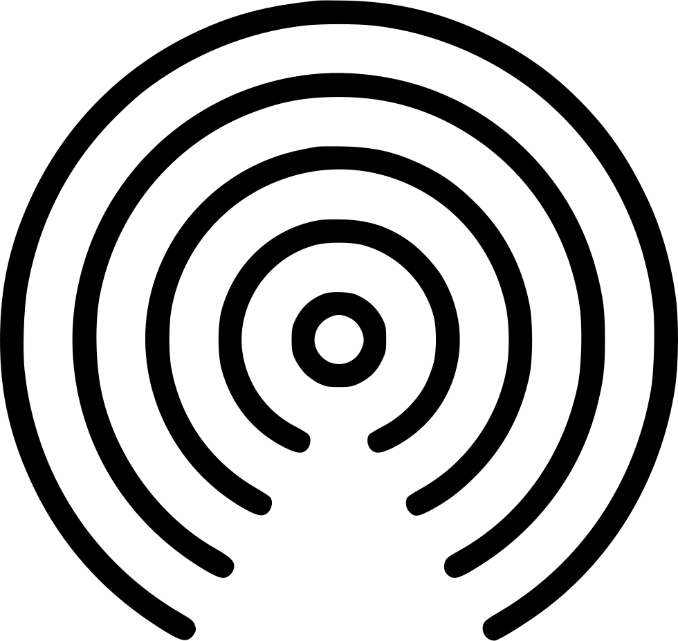 Connection Signal Wifi Radio Waves Antenna Wireless - Radio Waves Png (980x926)