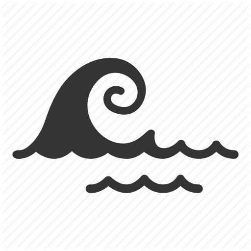 Ocean Wave Icon Png (600x600)