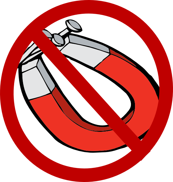 Non Magnetic Clip Art At Clker - No Magnet Clip Art (564x595)