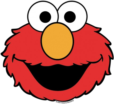 Elmo Face - Sesame Street Elmo Face (479x479)
