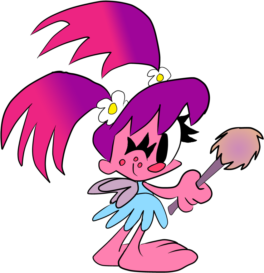 Waggonercartoons A Wink From Abby By Waggonercartoons - Cartoon (900x1048)