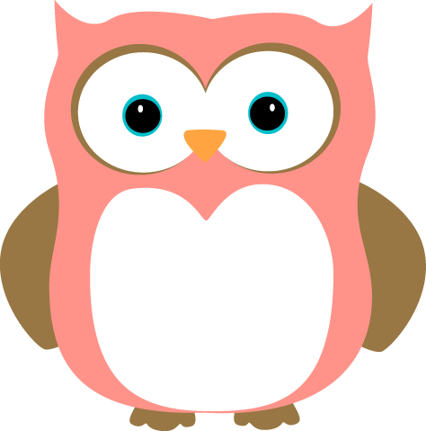 Collection Of Free Owl Cliparts - Owl Clip Art Pink (474x479)