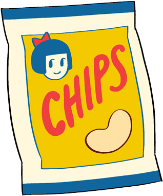 Chips - Chips Png (398x408)