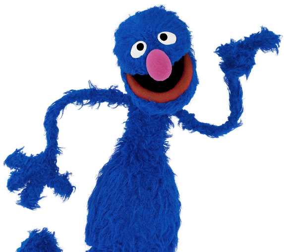 Explore The Tools In The Kit - Grover From Sesame Street (590x509)