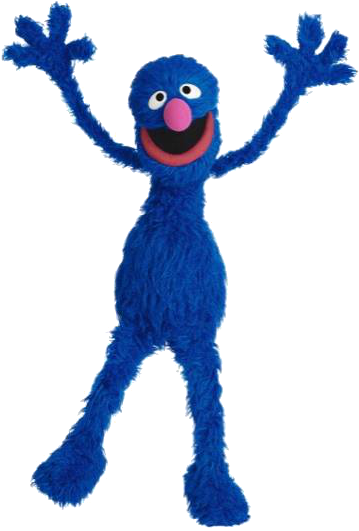 Grover Jump High - Sesame Street (379x540)