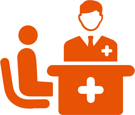 Primary Care - Doctor Schedule Icon Png (434x369)