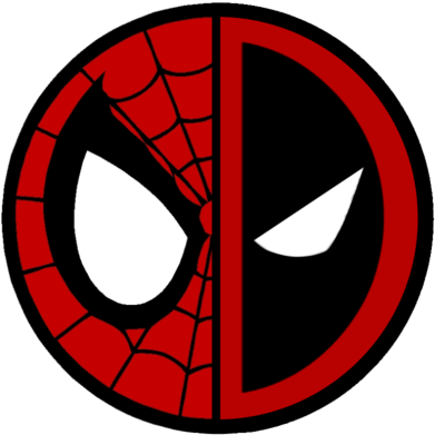 Spideypool Logo By ~irocandrew On Deviantart - Deadpool And Spiderman Logo (400x400)