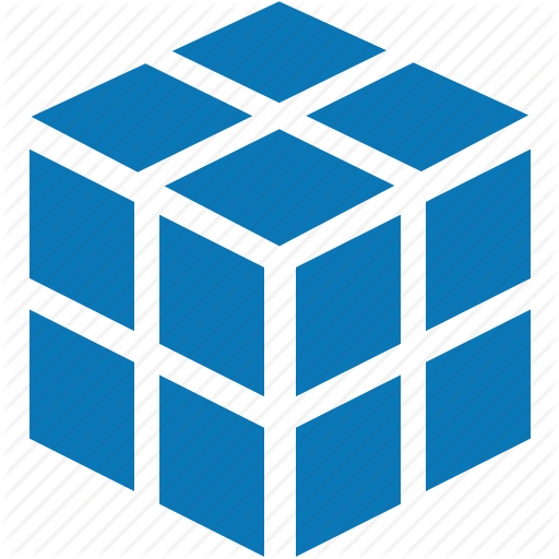 Cube Icon - Cube Flat Icon (512x512)