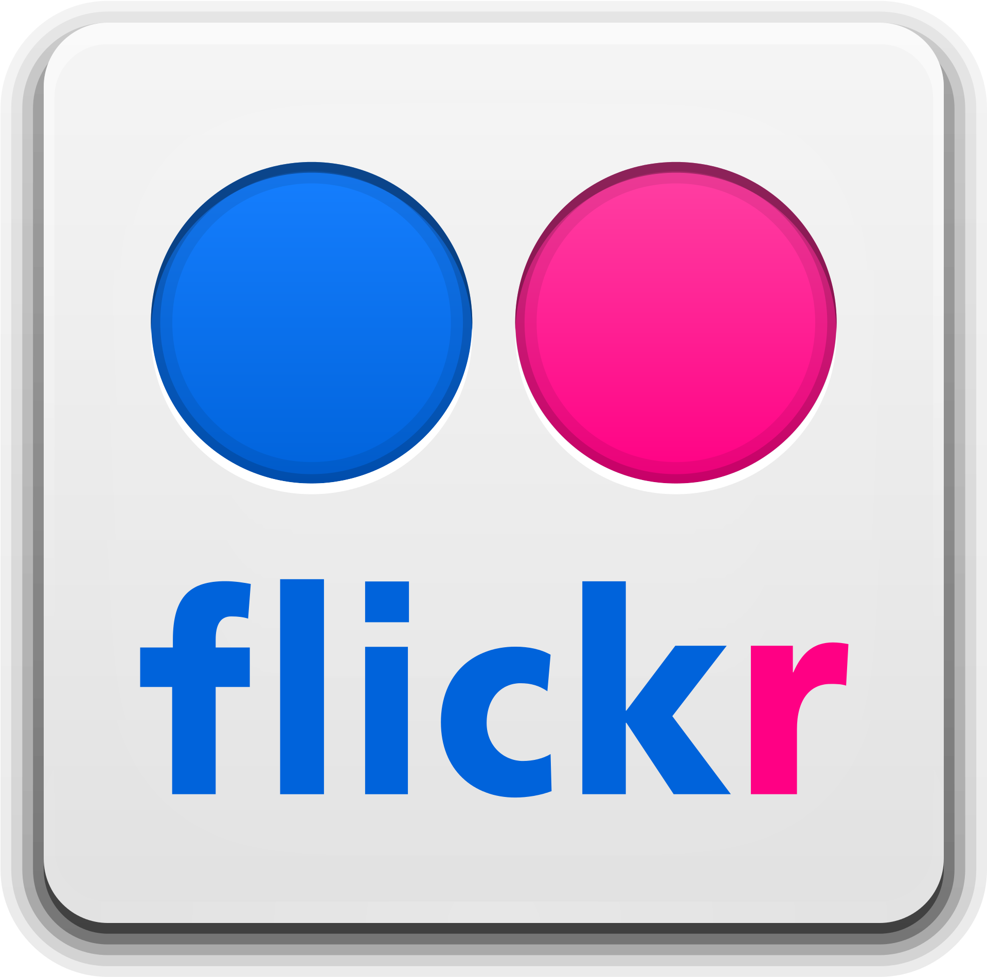 Flickr-icon - Flickr Logo Small (2000x2000)