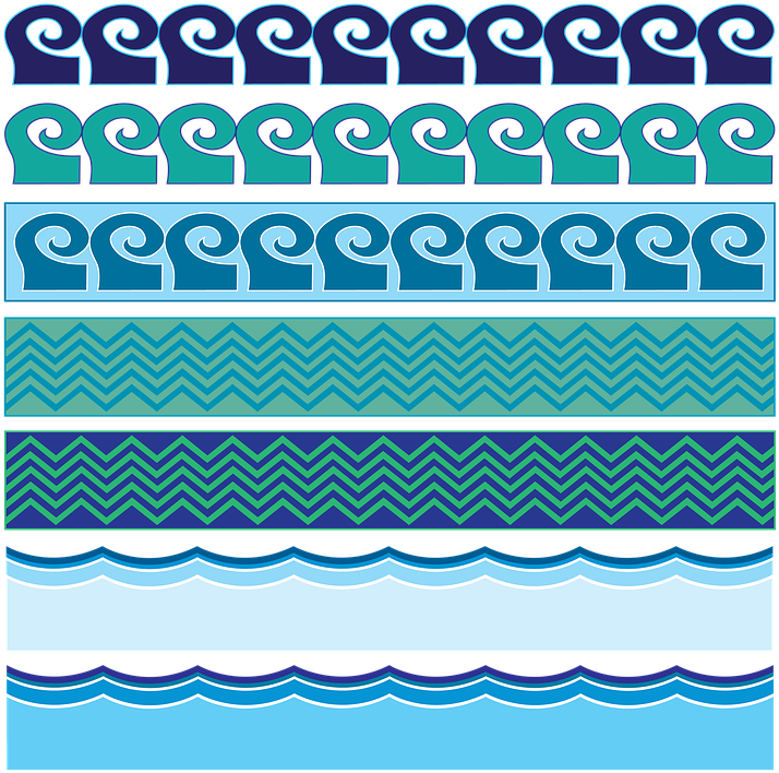 Ocean Waves Vector 9, Buy Clip Art - Wind Wave (720x720)