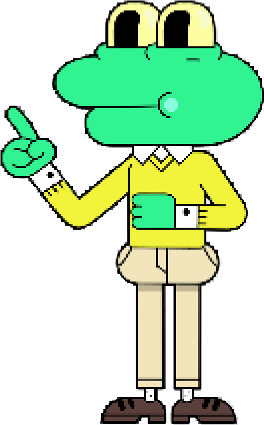 Moonchild Corneille - Amazing World Of Gumball Frog (606x928)