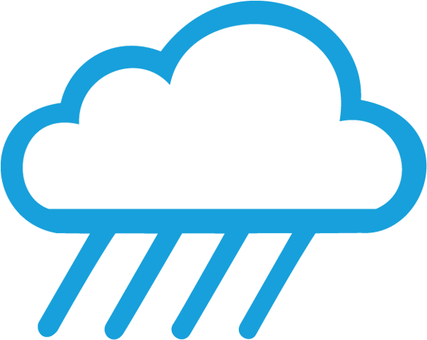 Free Download, Png And Vector - Raincloud Icon (622x496)