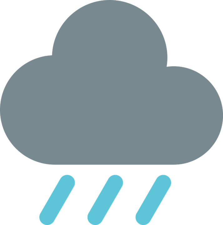Rain Cliparts 6, Buy Clip Art - 날씨 일러스트 Png (713x720)