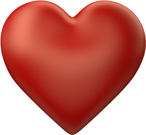 3d Love Heart Transparent - Heart (640x480)