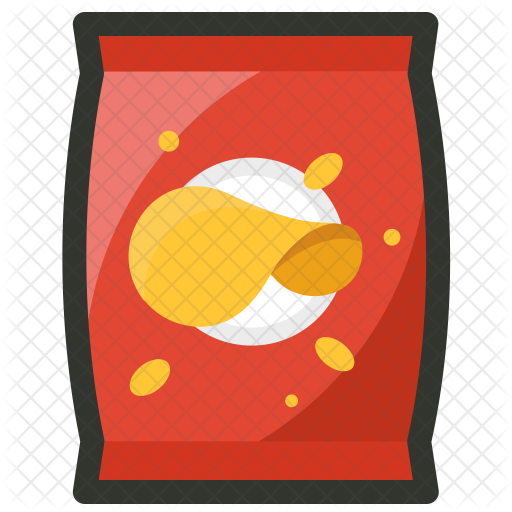 Chips Icon - Potato Chip (512x512)