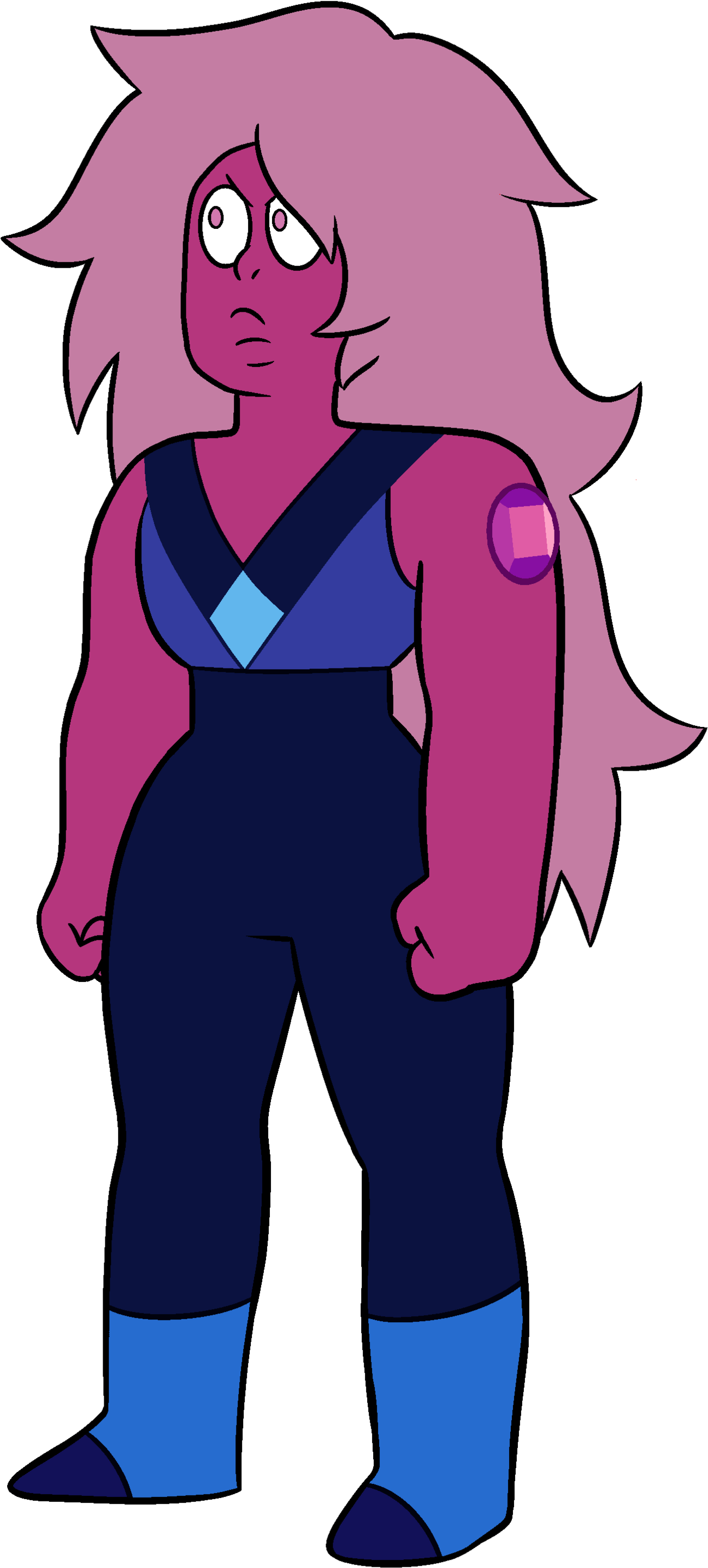 Steven Universe Amethyst Gemstone Gem Heist Peridot - Steven Universe Amethyst Gemstone Gem Heist Peridot (2000x3186)