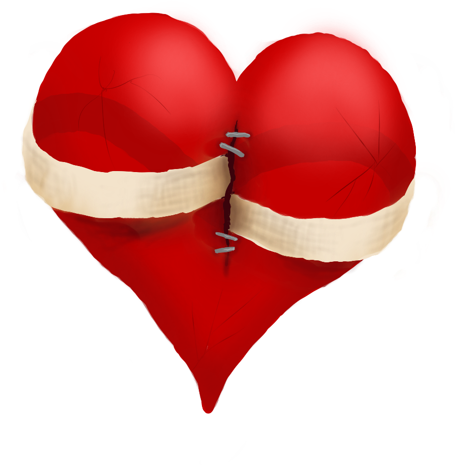 Sad Heart Png Picture - Love (1000x1000)